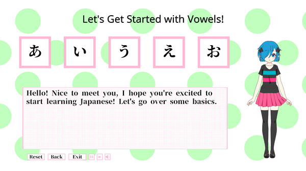 Screenshot z Senpai Teaches Me Japanese Part 1 Screenshot z Senpai Teaches Me Japanese Part 1