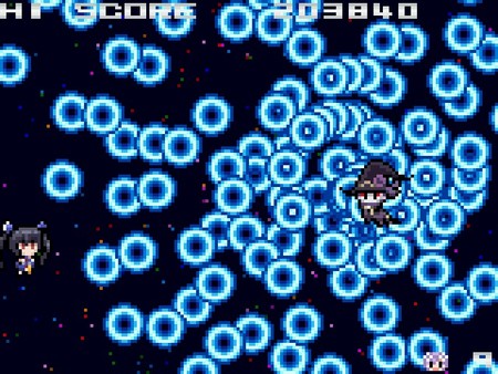 Screenshot z Neptunia Shooter