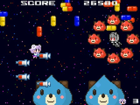 Screenshot z Neptunia Shooter