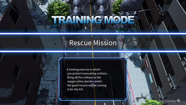 EARTH DEFENSE FORCE 4.1 WINGDIVER THE SHOOTER - TRAINING MODE screenshot 8