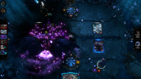 Screenshot z PHAGEBORN online card game