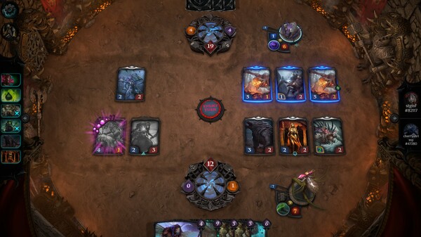 Screenshot z PHAGEBORN online card game