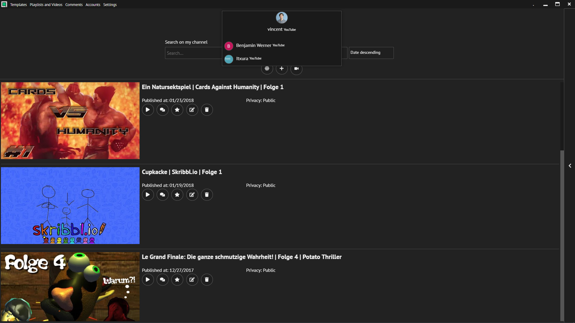 YouTube Center Demo Featured Screenshot #1