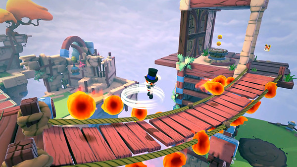 Screenshot z New Super Lucky's Tale