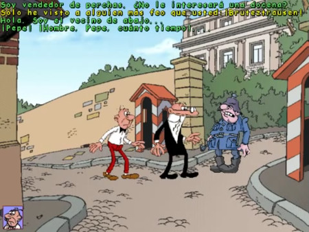 Screenshot z Mortadelo y Filemón: El sulfato atómico
