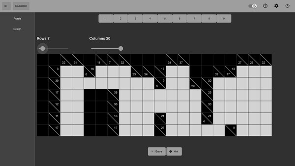 Kakuro screenshot 4
