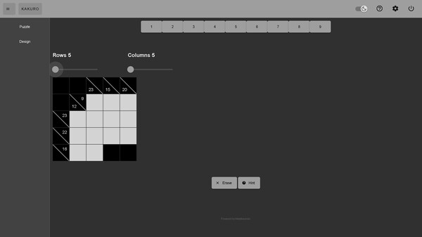 Kakuro screenshot 1