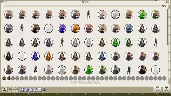 Fantasy Grounds - Saints & Heroes, Volume 12 (Token Pack)