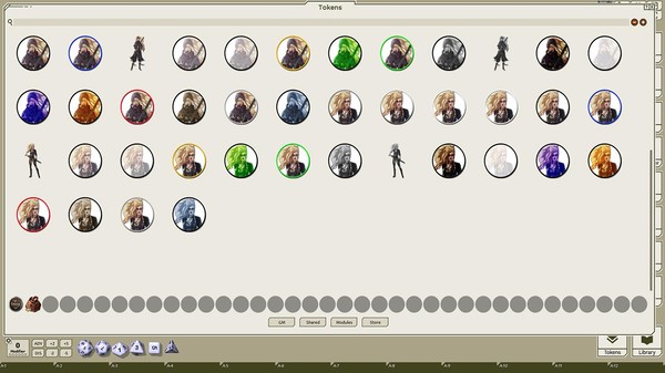 Fantasy Grounds - Saints & Heroes, Volume 12 (Token Pack)