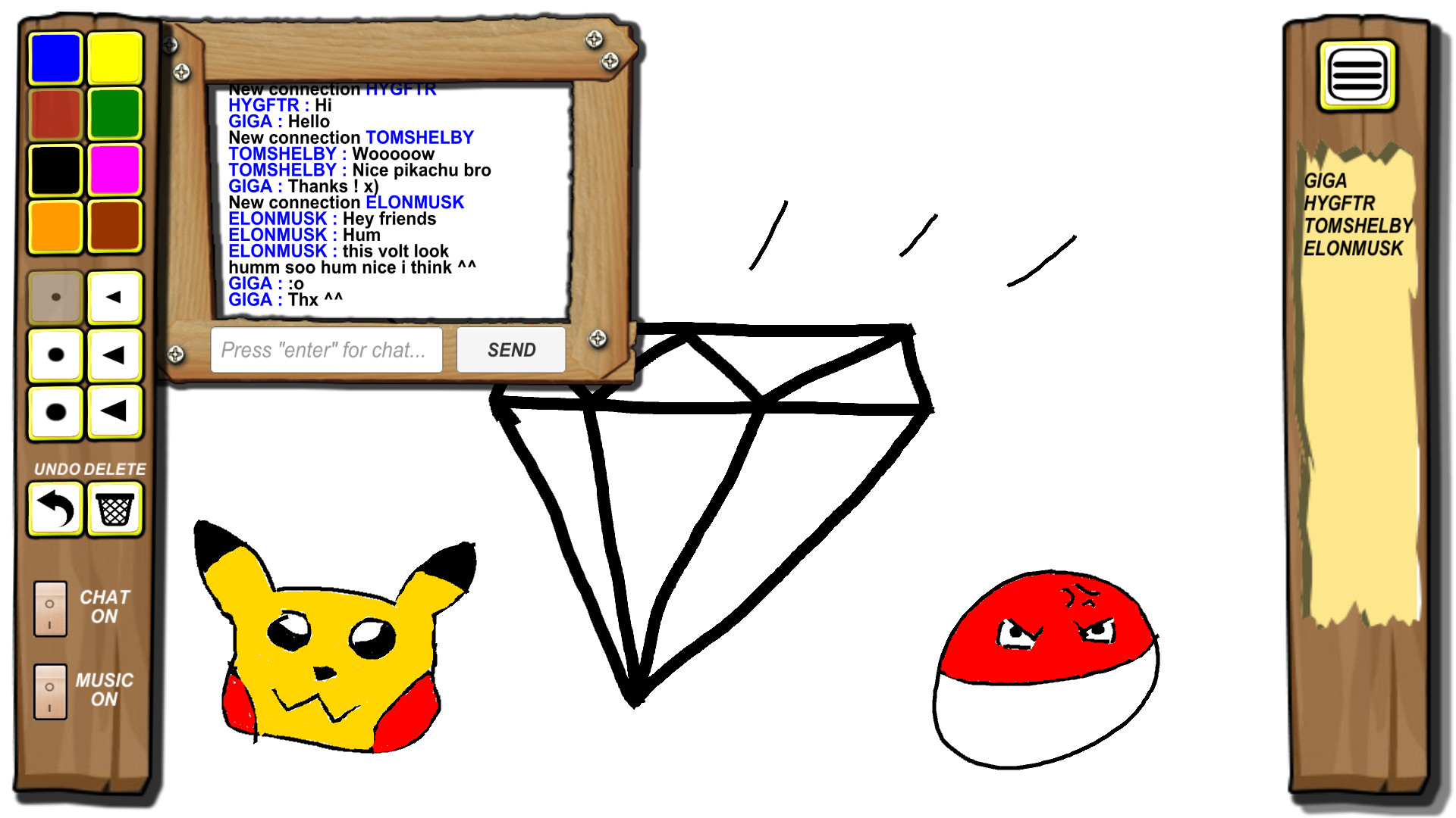 #3. Draw With Unknown (Steam) Podle: RewindApp