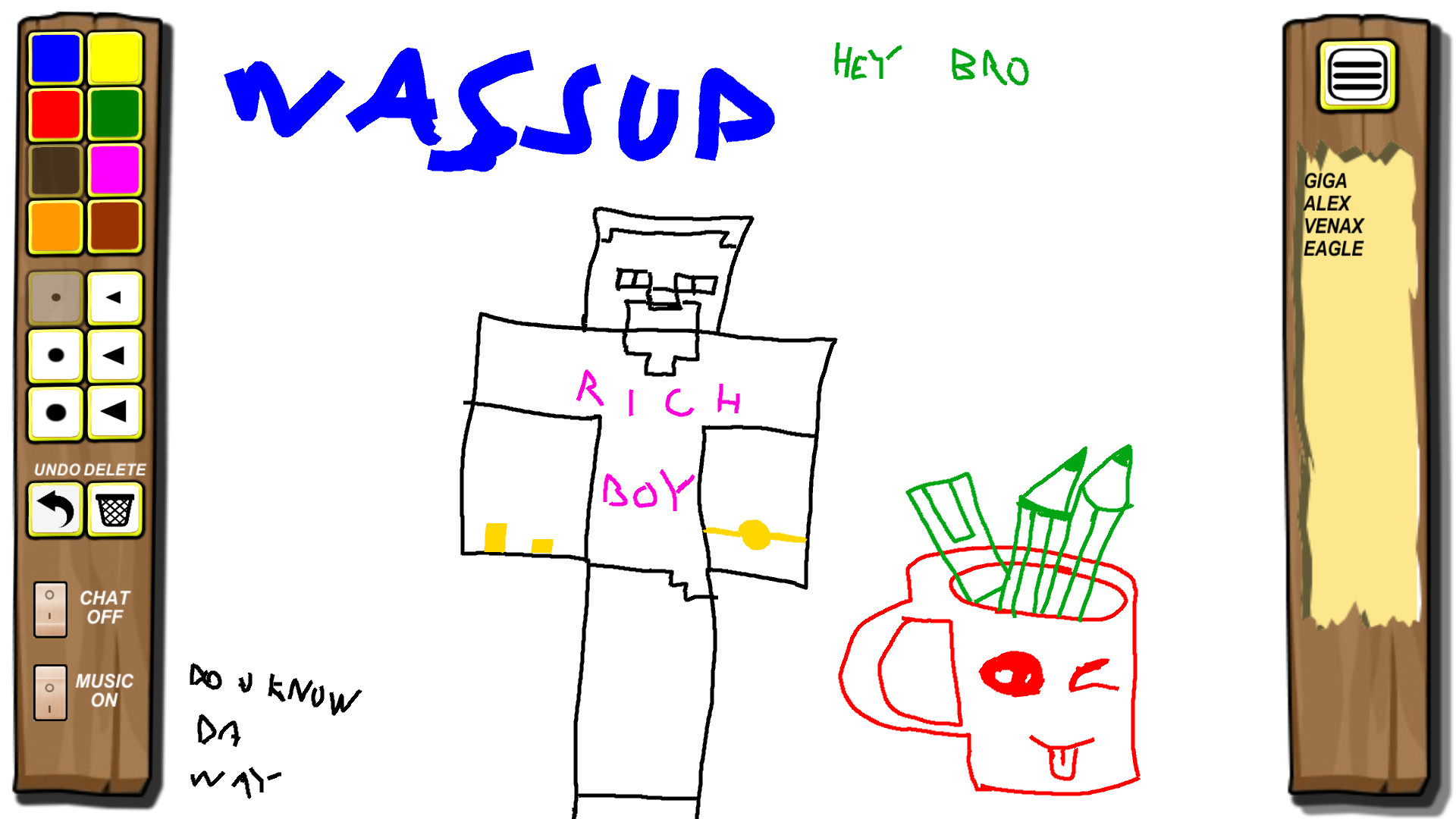 #2. Draw With Unknown (Steam) Podle: RewindApp