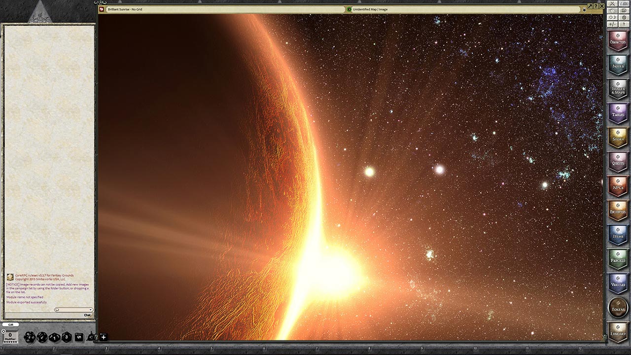 Fantasy Grounds - Star Battles: Space Map Pack (Map Pack)のスクリーンショット 1