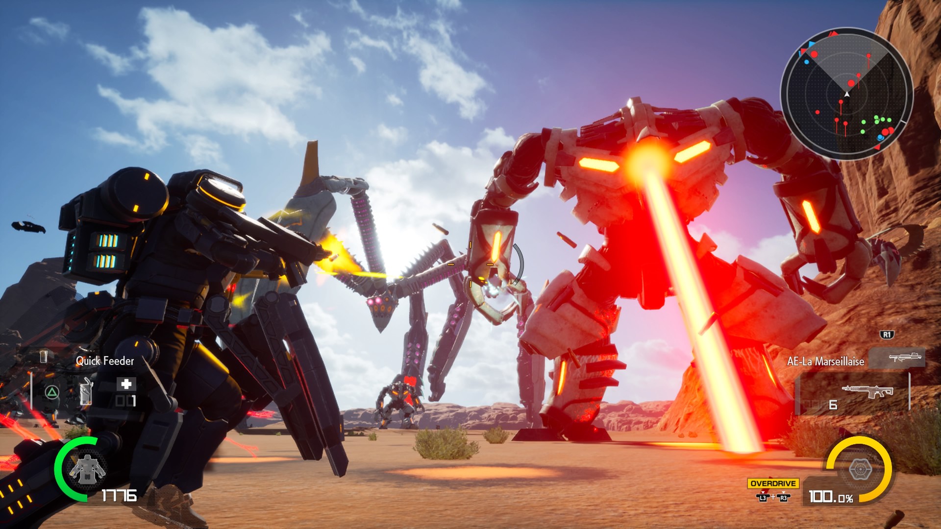 EARTH DEFENSE FORCE: IRON RAIN screenshot #3