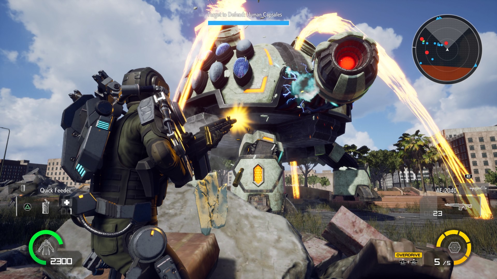 EARTH DEFENSE FORCE: IRON RAIN screenshot #1
