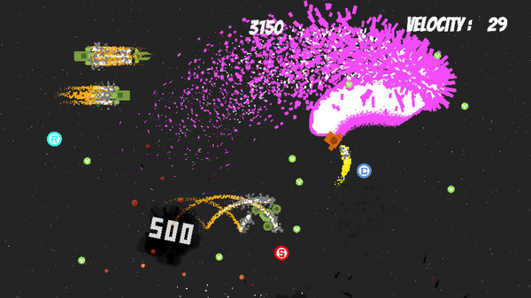 Screenshot z SpaceBullet