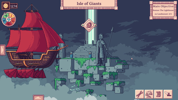 Screenshot z Merchant of the Skies