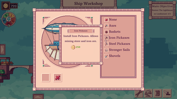 Screenshot z Merchant of the Skies