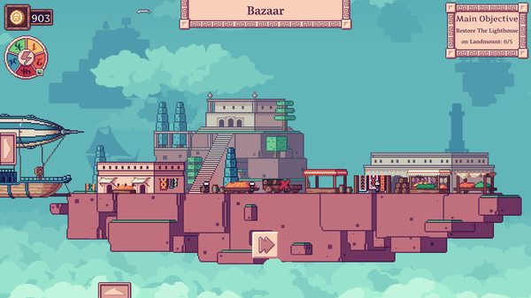 Screenshot z Merchant of the Skies