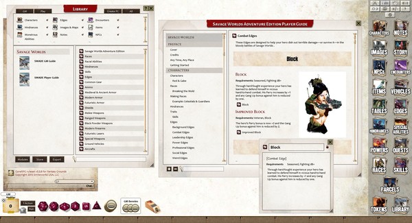 Fantasy Grounds - Savage Worlds Adventure Edition (SWADE)