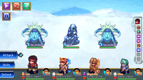 Screenshot z Legend of the Tetrarchs