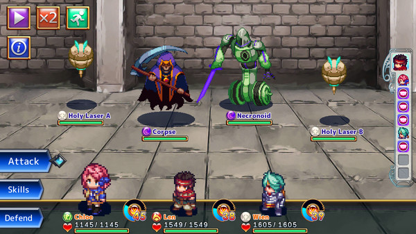 Screenshot z Legend of the Tetrarchs