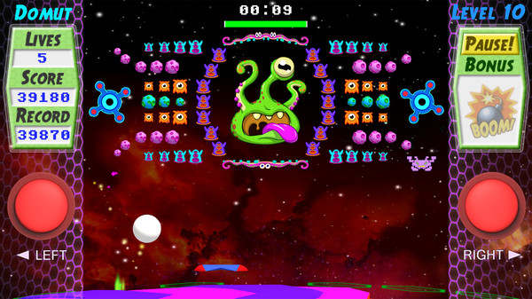 Screenshot z AttackNoids