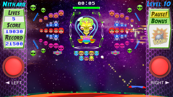 Screenshot z AttackNoids