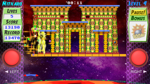 Screenshot z AttackNoids