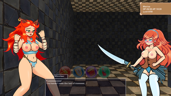 Screenshot z Lustlock Labyrinth
