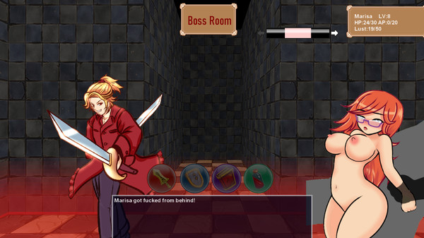 Screenshot z Lustlock Labyrinth