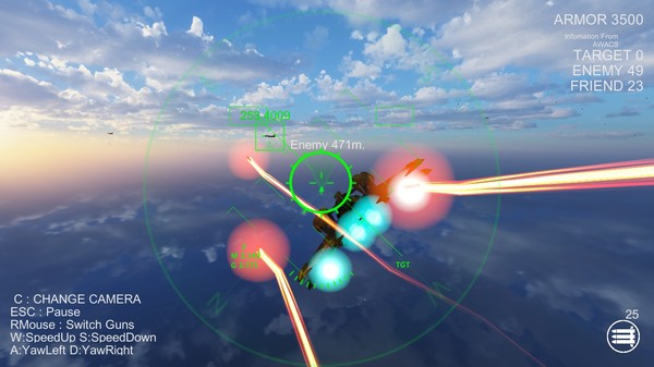 Massive Air Combat Screenshot
