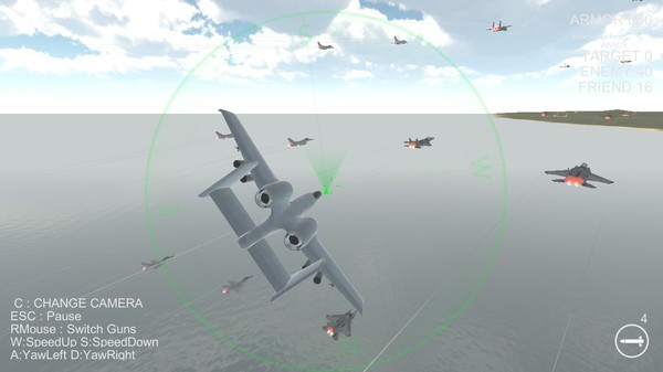 Massive Air Combat Screenshot