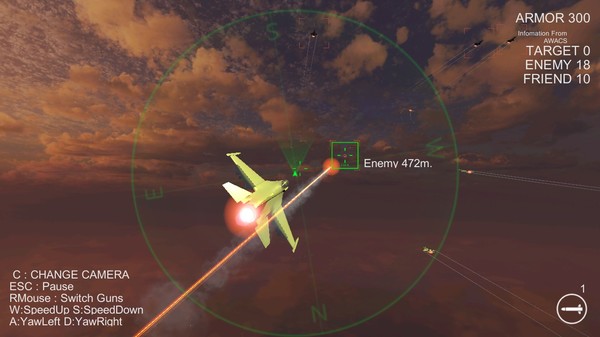 Massive Air Combat Screenshot