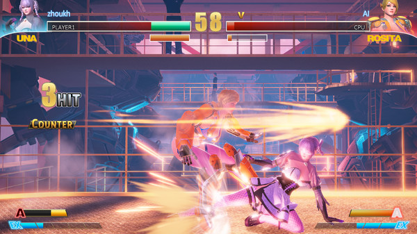 Screenshot z Fight Angel