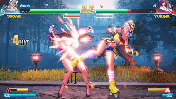 Screenshot z Fight Angel