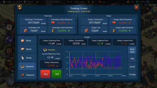 Screenshot z 模拟帝国