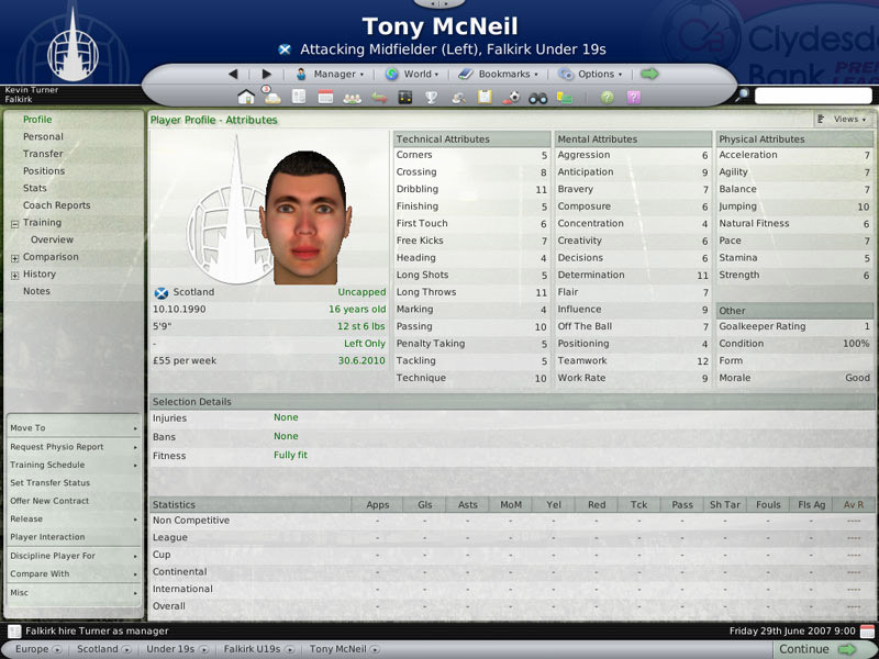 Worldwide Soccer Manager 2008 Featured Screenshot #1