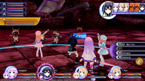 Hyperdimension Neptunia Re;Birth2 Survival Mode screenshot 8
