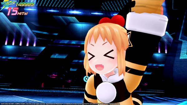 Hyperdimension Neptunia Re;Birth3 Survival Mode.