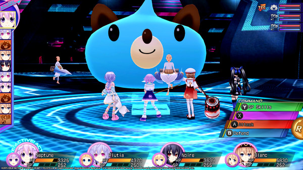 Hyperdimension Neptunia Re;Birth3 Survival Mode.