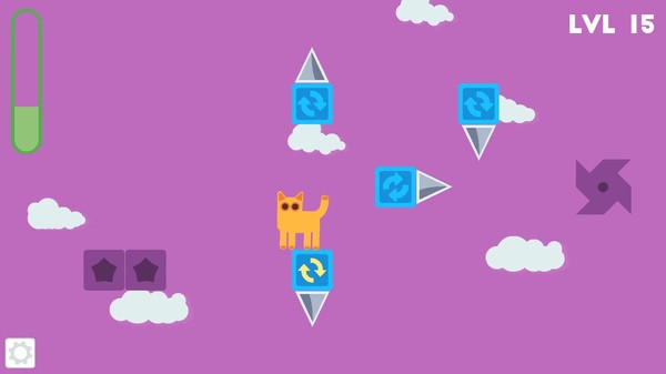 Screenshot z Tricky Cat