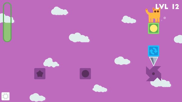 Screenshot z Tricky Cat