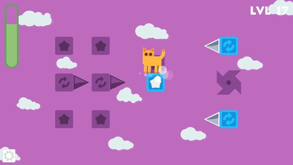 Screenshot z Tricky Cat