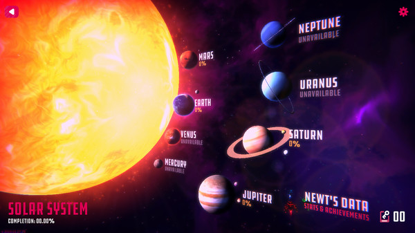 Screenshot z Newt's Voyage