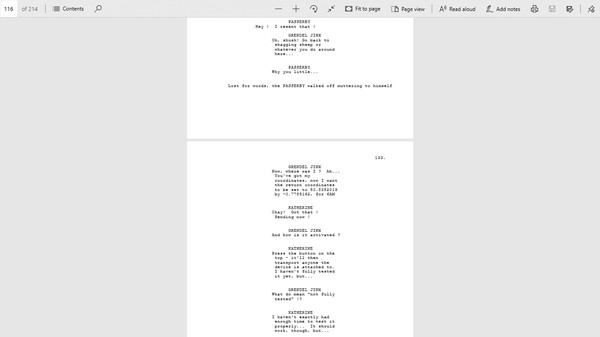 Welcome To... Chichester 3 : Script screenshot 1