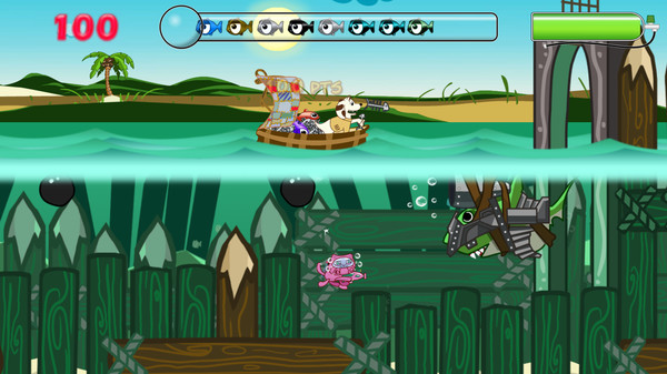 Screenshot z Rupert and Riley Shipwrecked Screenshot z Rupert and Riley Shipwrecked