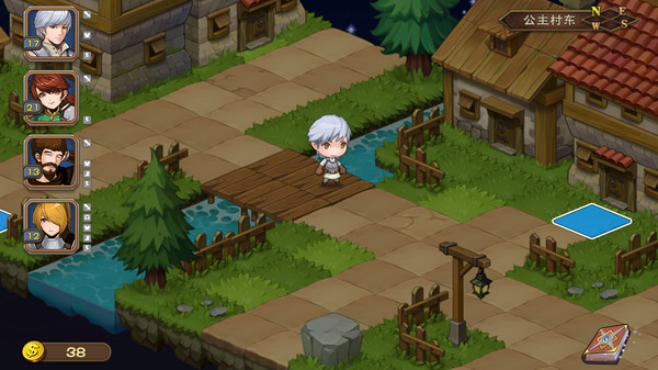 Screenshot z 不惑英雄传(puzzled heroes)