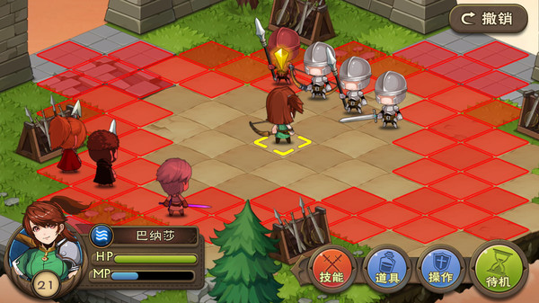 Screenshot z 不惑英雄传(puzzled heroes)