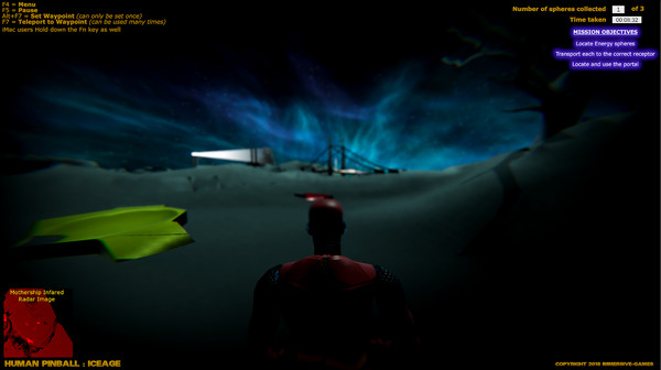 Screenshot z Human Pinball : Iceage