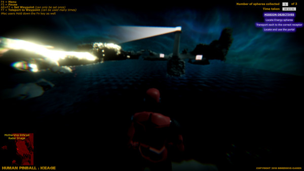 Screenshot z Human Pinball : Iceage